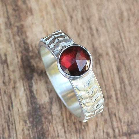 Rowan Garnet Ring